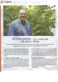 Vetiver jardin dans la presse